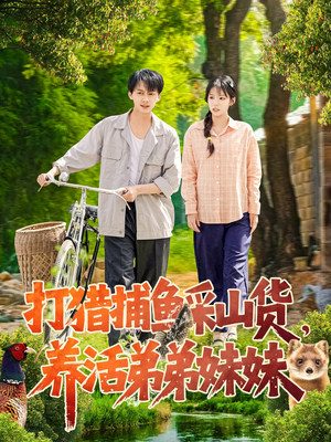打猎捕鱼采山货，养活弟弟妹妹（108集）精彩短剧好剧推荐