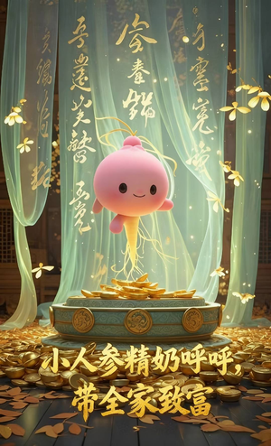 小人参精奶呼呼带全家暴富（58集）火热短剧正在热播