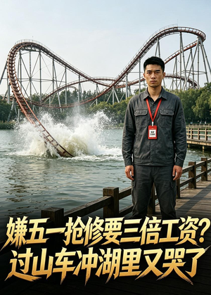 嫌五一抢修要三倍工资？过山车冲湖里又哭了（33集）短剧全集大结局