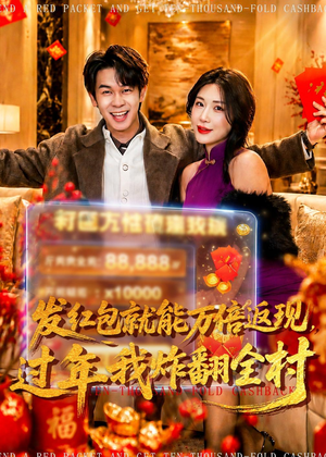 发红包就能万倍返现，过年我炸翻全村（80集）超精彩热门短剧推荐