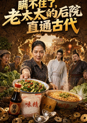 瞒不住了，老太太的后院直通古代（60集）百亿好看短剧推荐