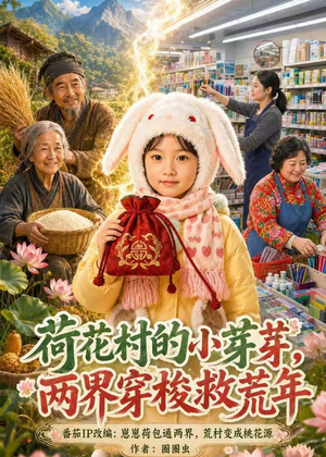 荷花村的小芽芽，两界穿梭救荒年（60集）从开头一口气看到短剧大结局