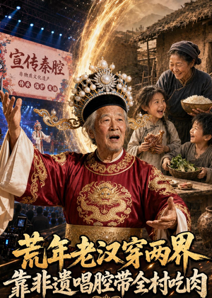 荒年老汉穿两界：靠非遗唱腔带全村吃肉（73集）超好看的短剧抢先看