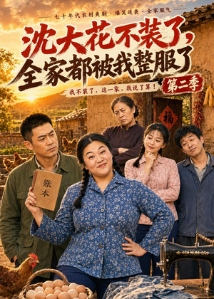 沈大花不装了，全家都被我整服了第二季（60集）一毛不花看完了整部短剧