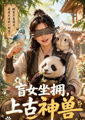 盲女坐拥上古神兽（54集）让你看了就停不下来的精彩短剧
